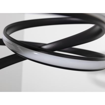 LED stmievateľný luster na lanku LED/85W/230V 3000-6500K pr. 49 cm + diaľkové ovládanie