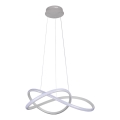 LED stmievateľný luster na lanku LED/85W/230V 3000-6500K priemer 60 cm + diaľkové ovládanie