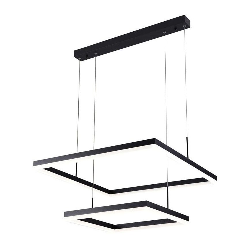 LED Stmievateľný luster na lanku LED/90W/230V 3000-6500K + diaľkové ovládanie