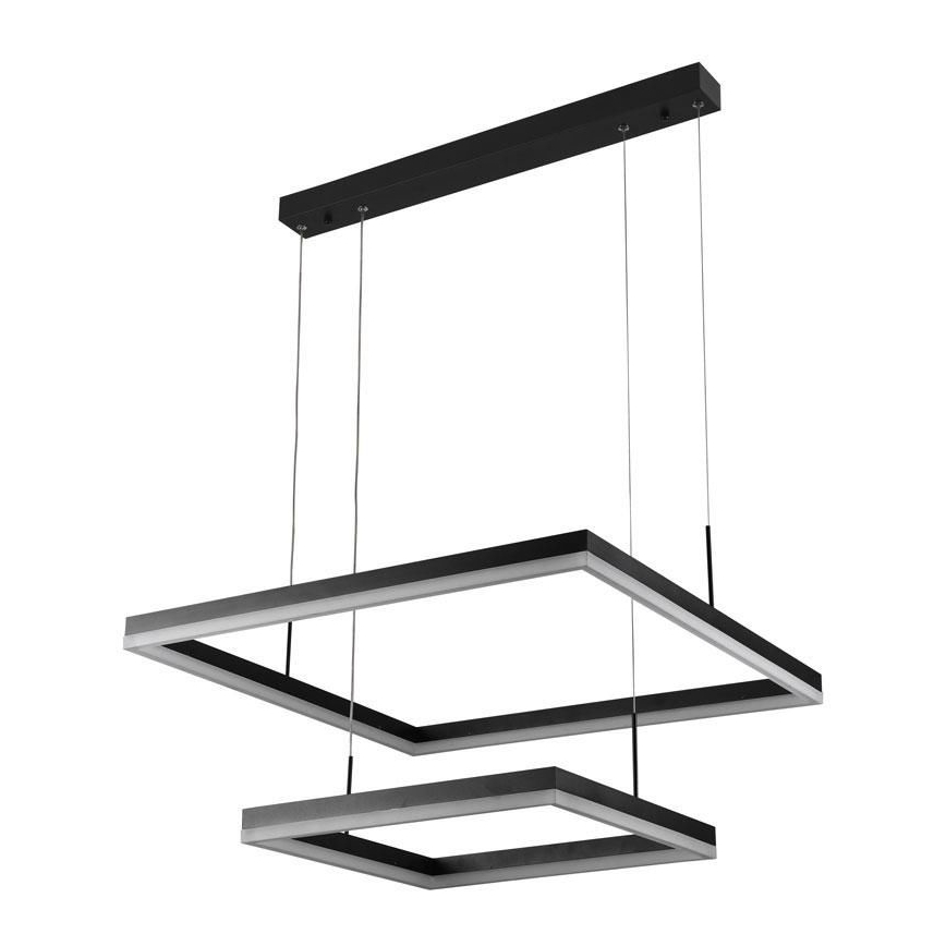 LED Stmievateľný luster na lanku LED/90W/230V 3000-6500K + diaľkové ovládanie