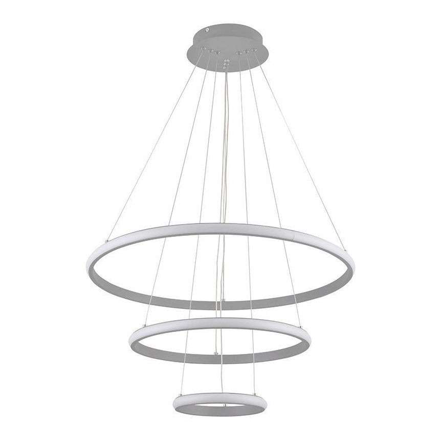 LED Stmievateľný luster na lanku LED/90W/230V 3000-6500K + diaľkové ovládanie