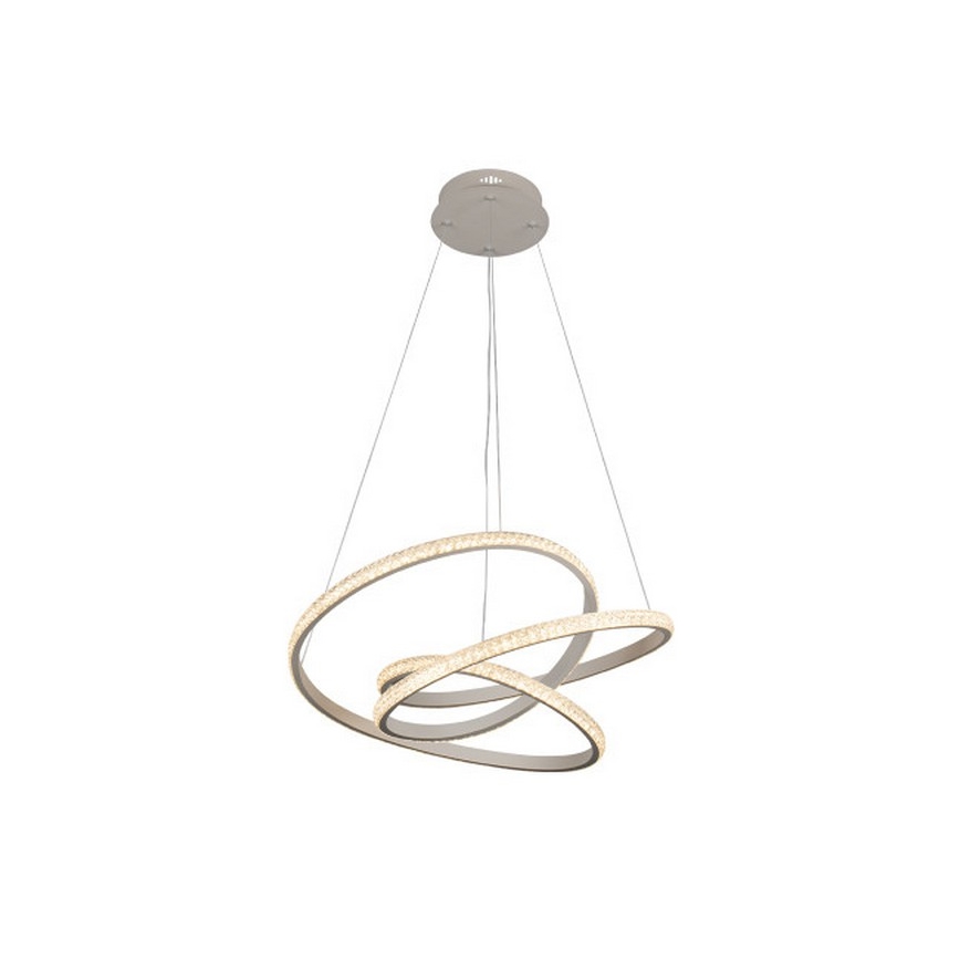 LED stmievateľný závesný luster na lanku LED/90W/230V 3000-6500K pr. 47 cm + diaľkové ovládanie