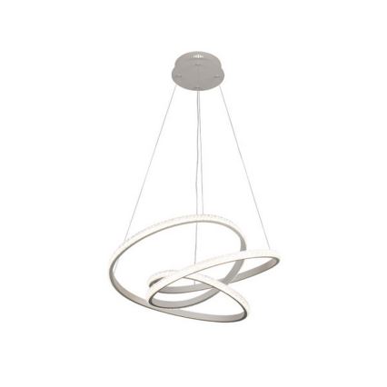 LED stmievateľný závesný luster na lanku LED/90W/230V 3000-6500K pr. 47 cm + diaľkové ovládanie