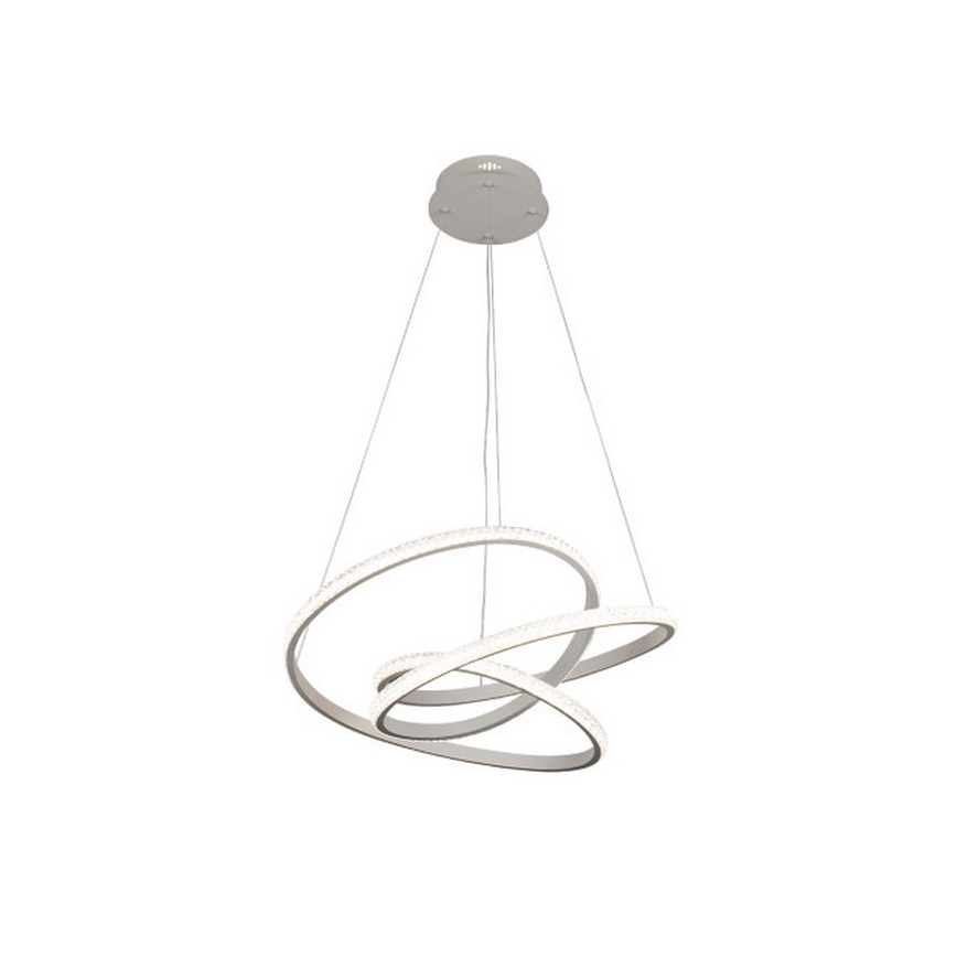 LED stmievateľný závesný luster na lanku LED/90W/230V 3000-6500K pr. 47 cm + diaľkové ovládanie