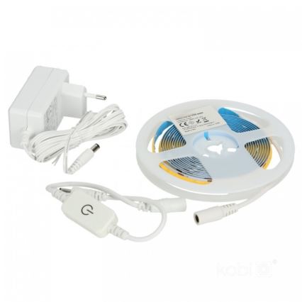 LED Stmievateľný pásik LED/25W/230V 3m 3000K