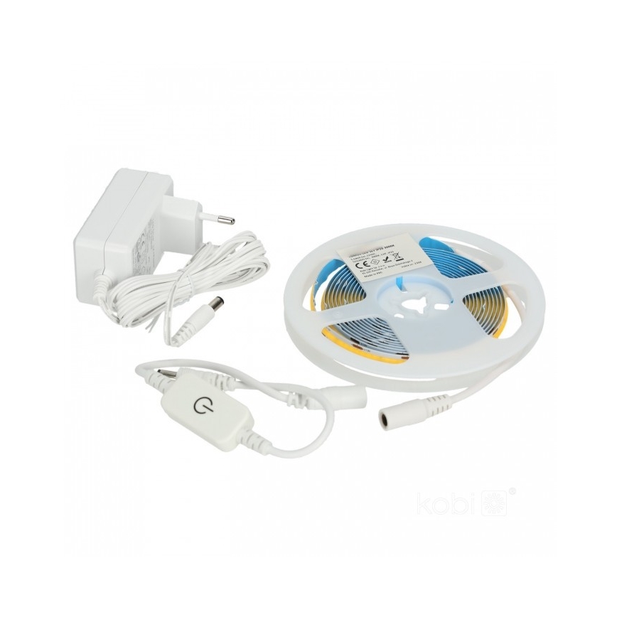 LED Stmievateľný pásik LED/25W/230V 3m 3000K
