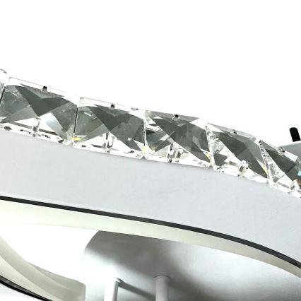 LED Stmievateľný prisadený luster LED/100W/230V 3000-6500K + diaľkové ovládanie