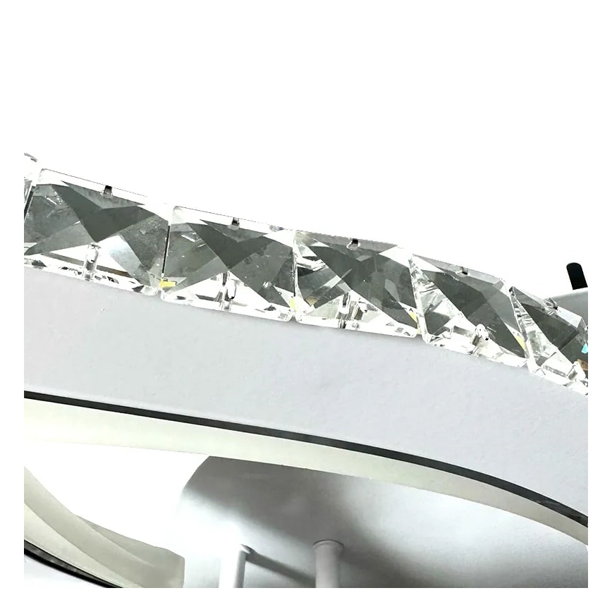 LED Stmievateľný prisadený luster LED/100W/230V 3000-6500K + diaľkové ovládanie