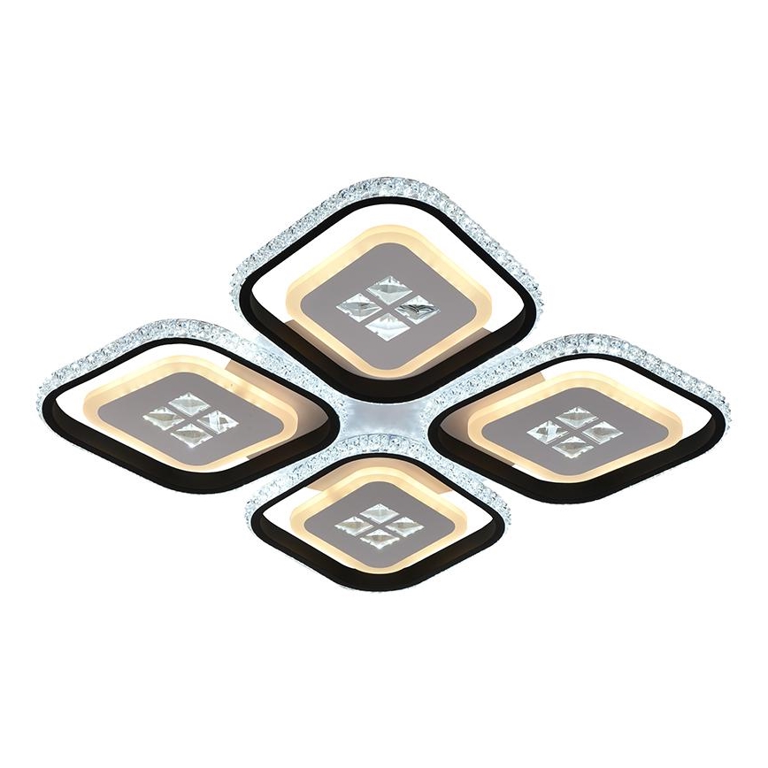 LED Stmievateľný prisadený luster LED/130W/230V 3000-6500K + diaľkové ovládanie