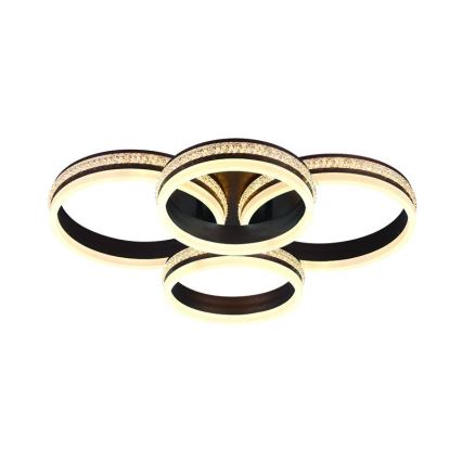 LED Stmievateľný prisadený luster LED/150W/230V 3000-6500K + diaľkové ovládanie