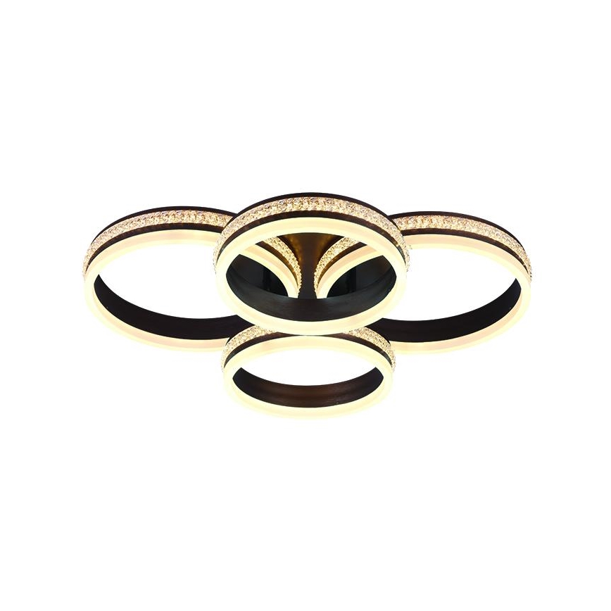 LED Stmievateľný prisadený luster LED/150W/230V 3000-6500K + diaľkové ovládanie