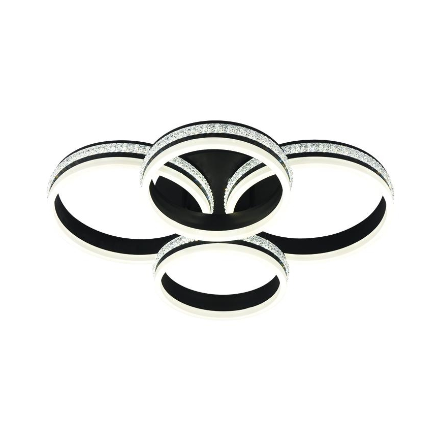 LED Stmievateľný prisadený luster LED/150W/230V 3000-6500K + diaľkové ovládanie