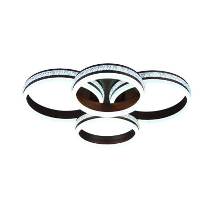 LED Stmievateľný prisadený luster LED/150W/230V 3000-6500K + diaľkové ovládanie