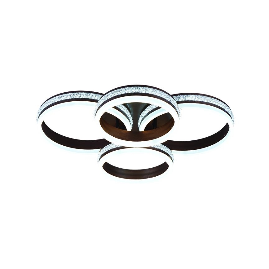 LED Stmievateľný prisadený luster LED/150W/230V 3000-6500K + diaľkové ovládanie