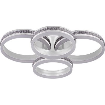 LED stmievateľný prisadený luster LED/150W/230V 3000-6500K + diaľkové ovládanie