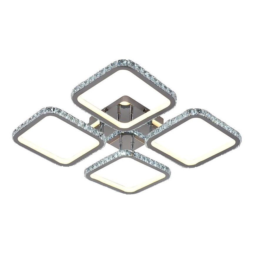 LED Stmievateľný prisadený luster LED/160W/230V 3000-6500K + diaľkové ovládanie