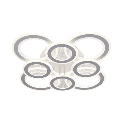 LED Stmievateľný prisadený luster LED/200W/230V 3000-6500K + diaľkové ovládanie
