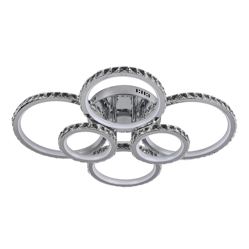 LED Stmievateľný prisadený luster LED/205W/230V 3000-6500K + diaľkové ovládanie