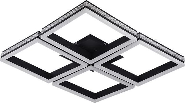 LED stmievateľný prisadený luster LED/215W/230V 3000-6500K + diaľkové ovládanie