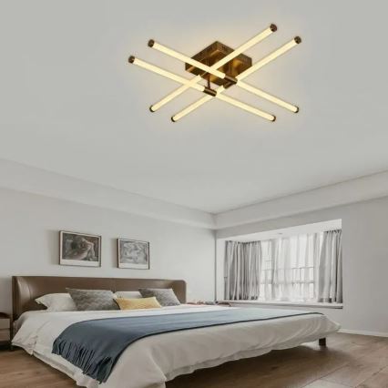 LED Stmievateľný prisadený luster LED/30W/230V 3000-6500K + diaľkové ovládanie