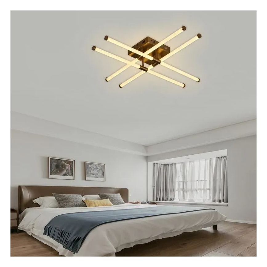 LED Stmievateľný prisadený luster LED/30W/230V 3000-6500K + diaľkové ovládanie