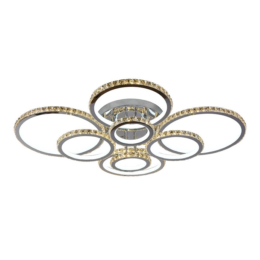 LED Stmievateľný prisadený luster LED/315W/230V 3000-6500K + diaľkové ovládanie