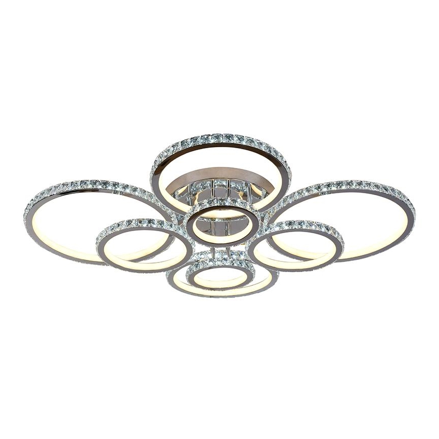 LED Stmievateľný prisadený luster LED/315W/230V 3000-6500K + diaľkové ovládanie