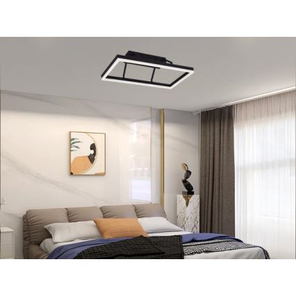 LED stmievateľný prisadený luster LED/40W/230V 3000-6500K + diaľkové ovládanie