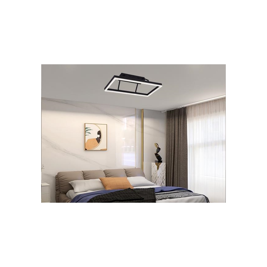 LED stmievateľný prisadený luster LED/40W/230V 3000-6500K + diaľkové ovládanie