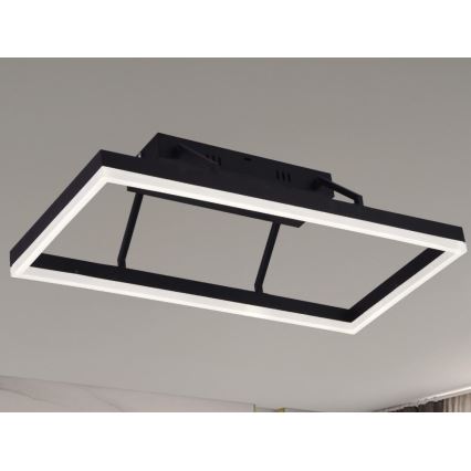 LED stmievateľný prisadený luster LED/40W/230V 3000-6500K + diaľkové ovládanie