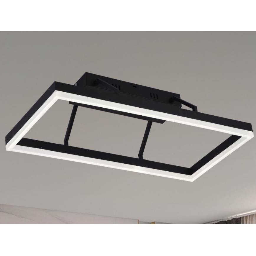 LED stmievateľný prisadený luster LED/40W/230V 3000-6500K + diaľkové ovládanie