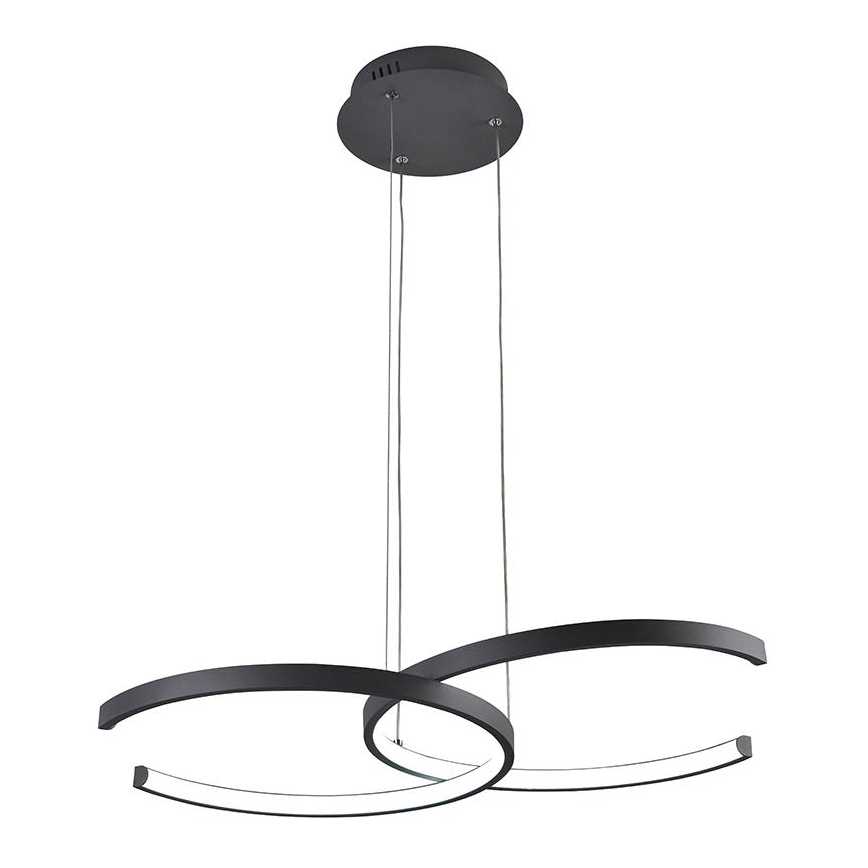 LED Stmievateľný prisadený luster LED/50W/230V 3000-6500K + diaľkové ovládanie