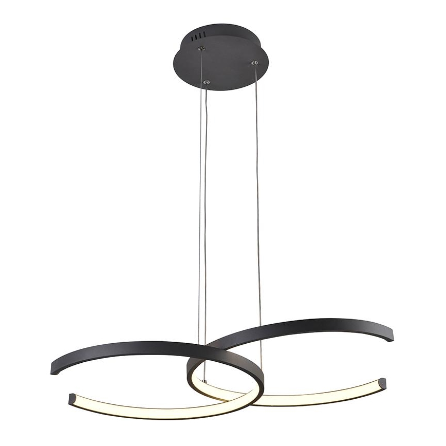 LED Stmievateľný prisadený luster LED/50W/230V 3000-6500K + diaľkové ovládanie