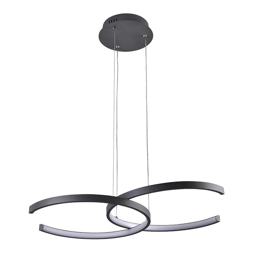 LED Stmievateľný prisadený luster LED/50W/230V 3000-6500K + diaľkové ovládanie