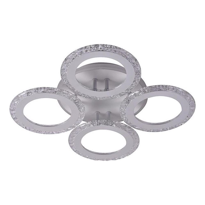 LED Stmievateľný prisadený luster LED/55W/230V 3000-6500K + diaľkové ovládanie