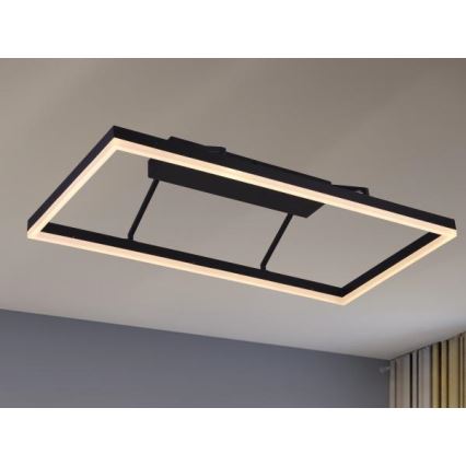 LED stmievateľný prisadený luster LED/55W/230V 3000–6500K + diaľkové ovládanie