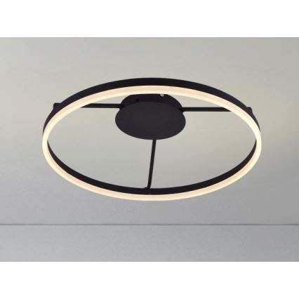 LED Stmievateľný prisadený luster LED/55W/230V 3000-6500K + diaľkové ovládanie