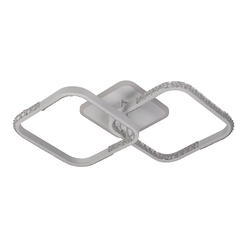 LED Stmievateľný prisadený luster LED/55W/230V 3000-6500K + diaľkové ovládanie