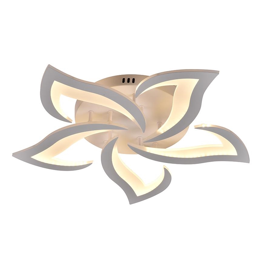 LED Stmievateľný prisadený luster LED/55W/230V 3000-6500K + diaľkové ovládanie