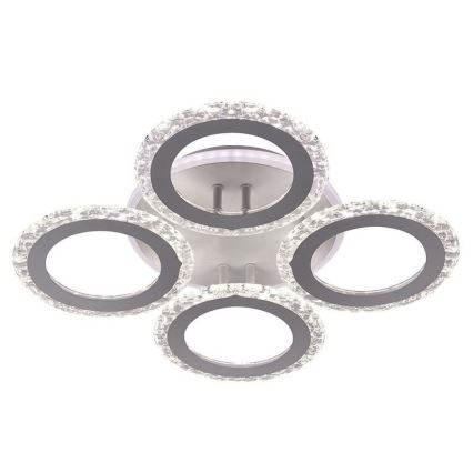 LED Stmievateľný prisadený luster LED/55W/230V 3000-6500K + diaľkové ovládanie