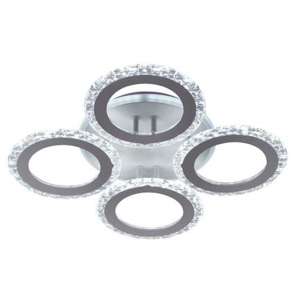 LED Stmievateľný prisadený luster LED/55W/230V 3000-6500K + diaľkové ovládanie