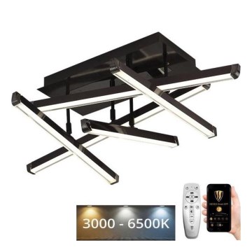 LED Stmievateľný prisadený luster LED/60W/230V 3000-6500K + diaľkové ovládanie