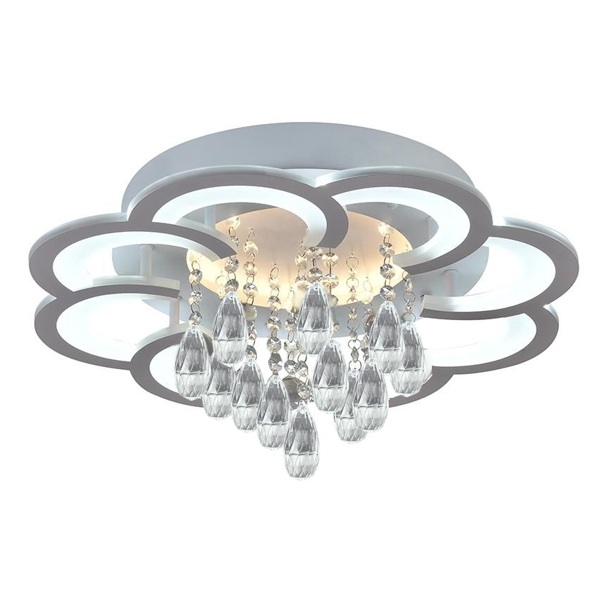LED Stmievateľný prisadený luster LED/70W/230V 3000-6500K + diaľkové ovládanie