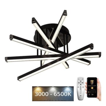 LED Stmievateľný prisadený luster LED/75W/230V 3000-6500K + diaľkové ovládanie
