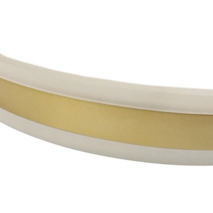 LED Stmievateľný prisadený luster LED/86W/230V 3000-6500K zlatá + diaľkové ovládanie