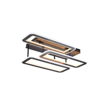LED Stmievateľný prisadený luster LED/90W/230V 3000-6500K + diaľkové ovládanie