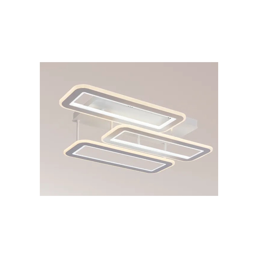 LED Stmievateľný prisadený luster LED/90W/230V 3000-6500K + diaľkové ovládanie