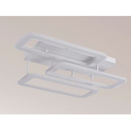 LED Stmievateľný prisadený luster LED/90W/230V 3000-6500K + diaľkové ovládanie
