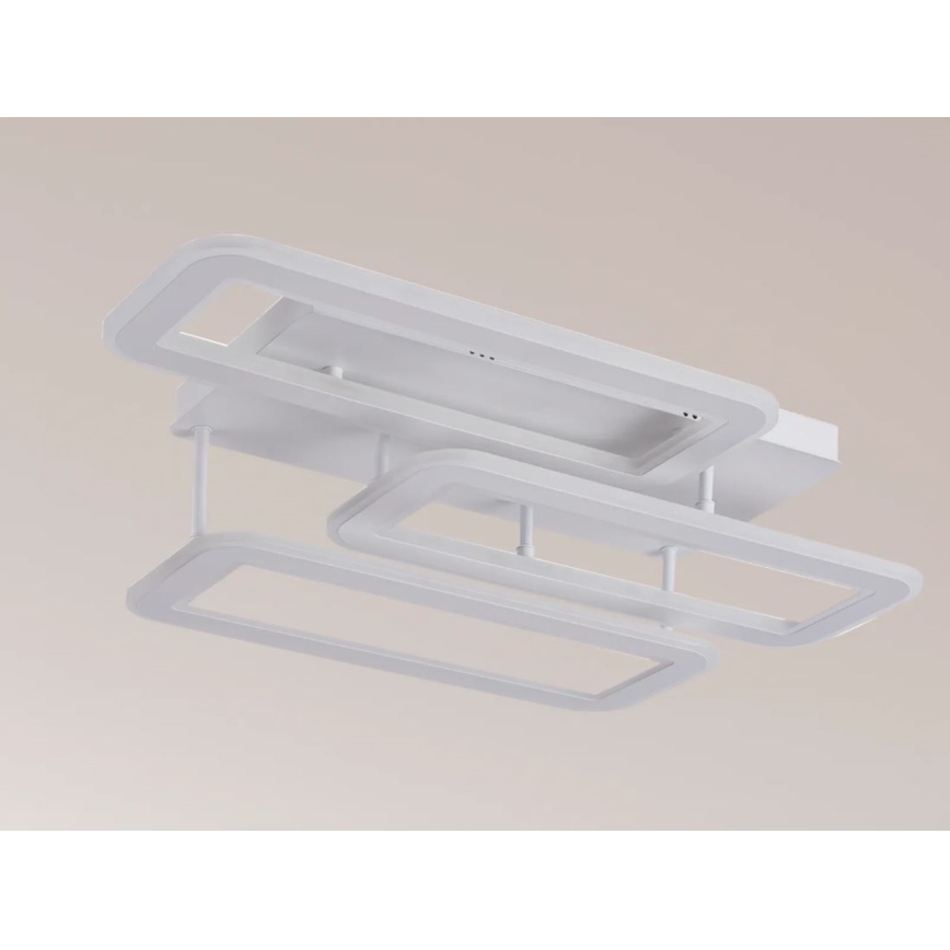 LED Stmievateľný prisadený luster LED/90W/230V 3000-6500K + diaľkové ovládanie