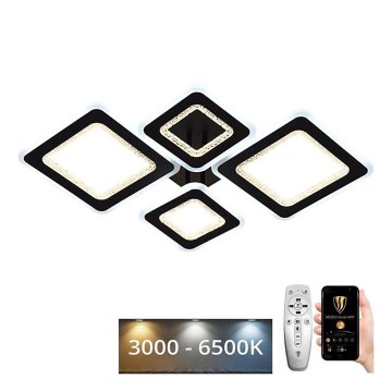 LED Stmievateľný prisadený luster LED/95W/230V 3000-6500K + diaľkové ovládanie